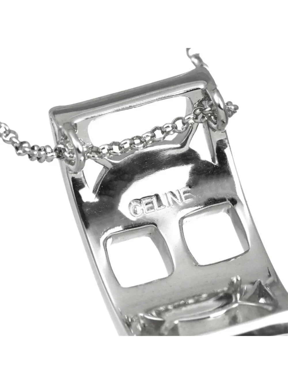 Celine Sapphire Necklace 42 18k White Gold 750 Necklac